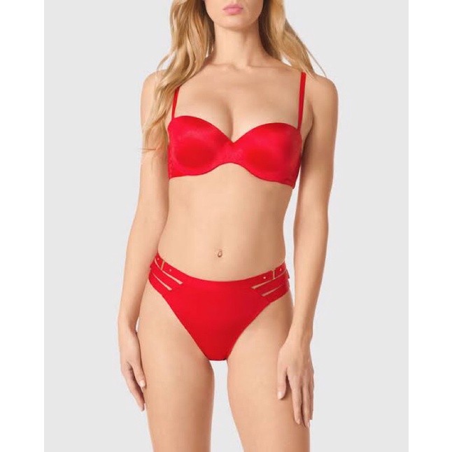 Lasenza La Senza Strapless Bra No Push Up ( Tali Bisa Dilepas Pasang ) 32C 11164307