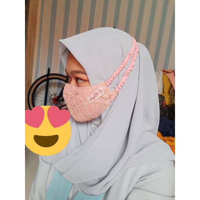  masker  brokat  raja Shopee Indonesia