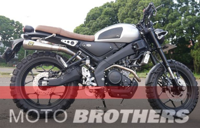 KNALPOT SCRAMBLER XSR155 XSR 155 ROB1 ROB 1