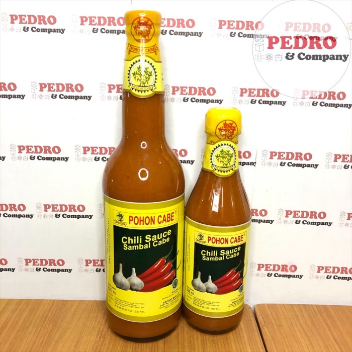 

Sambal-Aneka- Pohon Cabe - Chili Sauce/ Sambal Cabe (620 Ml) Botol Besar -Aneka-Sambal.