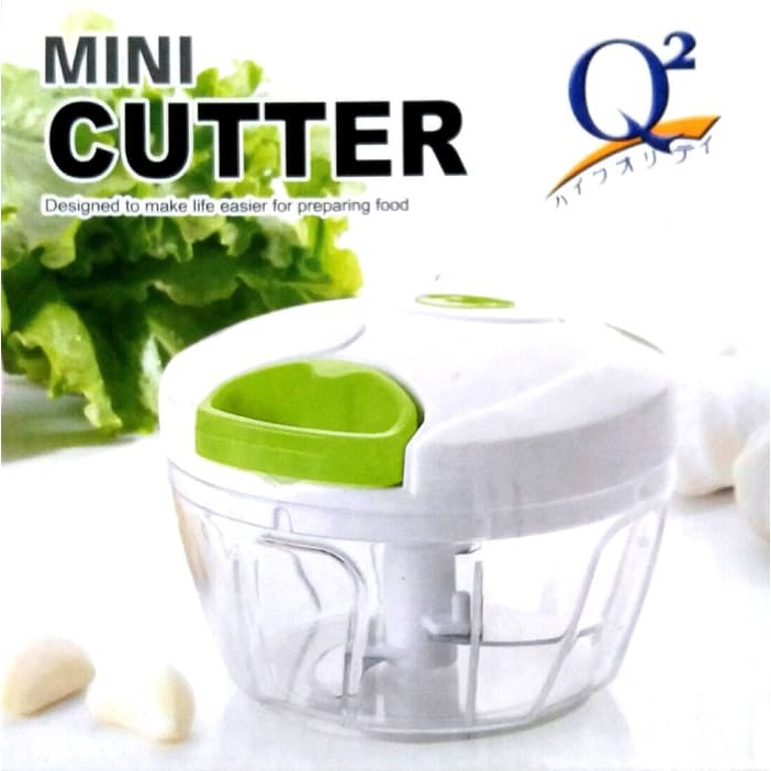 Mini Cutter Q2 P-201 Pencacah sayur Penghalus bumbu pemotong bawang