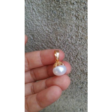 liontin kalung mutiara asli lombok liontin mutiara tawar terbaru