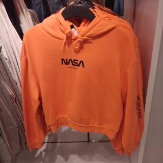 orange nasa sweater