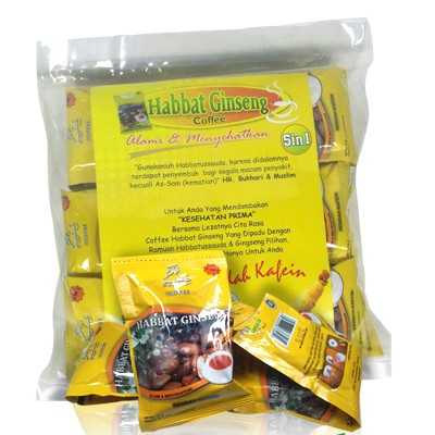 

Coffee Habbat Ginseng 5in1 El Iman 30 sachet
