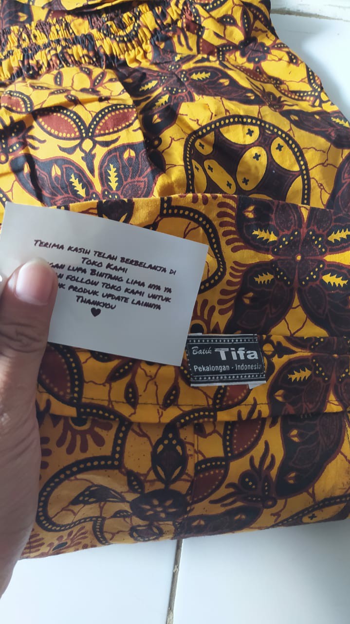 Celana Batik Motif Batik Pekalongan Dewasa Pria/wanita