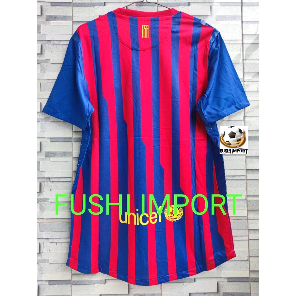 RETRO | Jersey Baju Bola Barca Home 2011 2012 Grade Ori