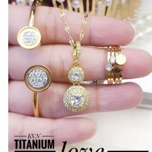 TiTanium Set Perhiasan Wanita G87