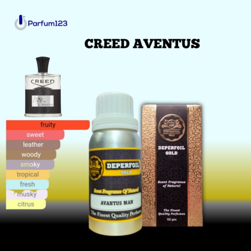 CREED AVENTUS - Super Bibit Parfum Ori AVENTUS 100 ml Non Alkohol