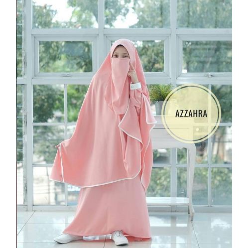 Azzahra Kids Syar'i Set Khimar Gamis Anak Perempuan Mulimah Terbaru dan Termurah 2020