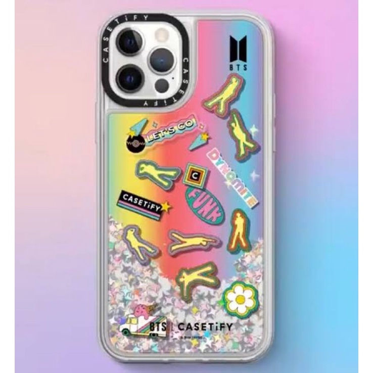 READY STOCK OFFICIAL CASETIFY X BTS DYNAMITE FLOATY IPHONE CASE