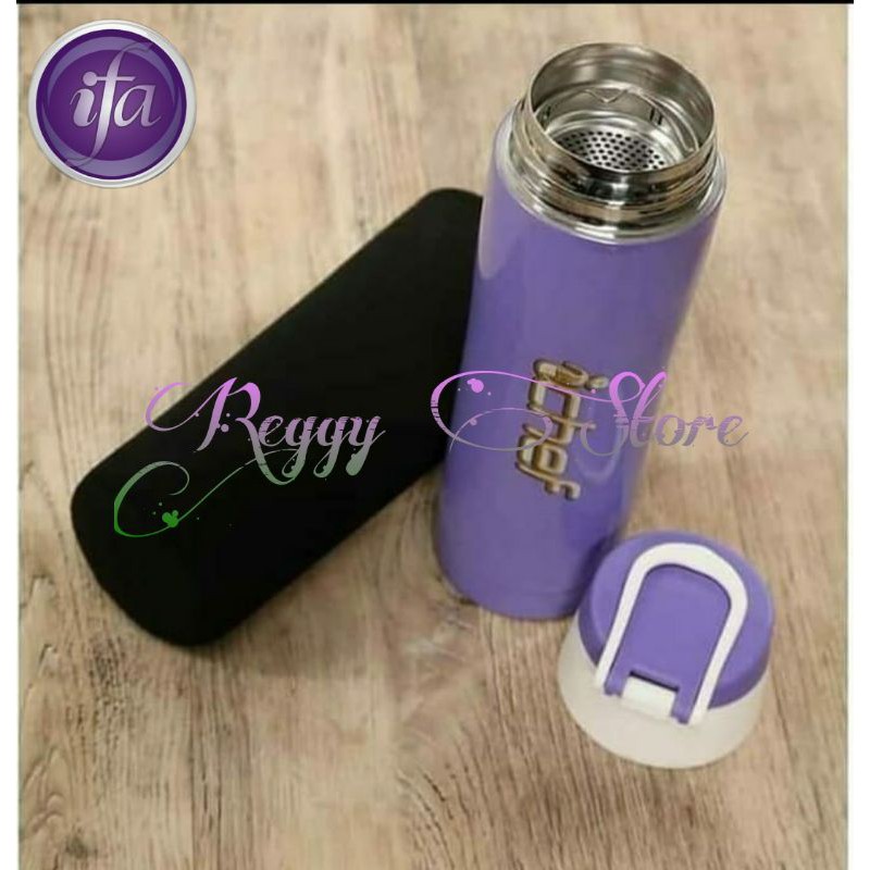 Termos air panas / thermos air dingin ichef ifa cookware - ungu 500 ml