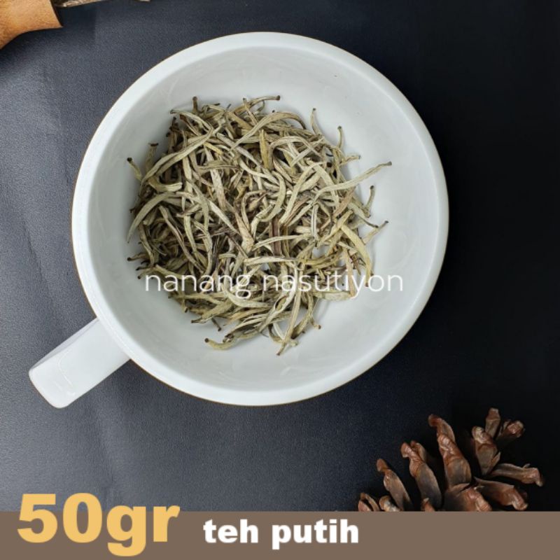 

ready stok WHITE TEA / TEH PUTIH netto 50gram