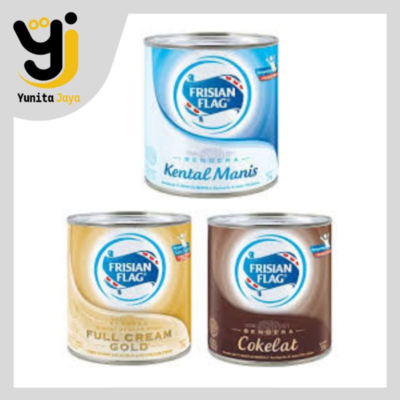 

[YUNITA JAYA] FRISIAN FLAG KALENG 370gr/SKM