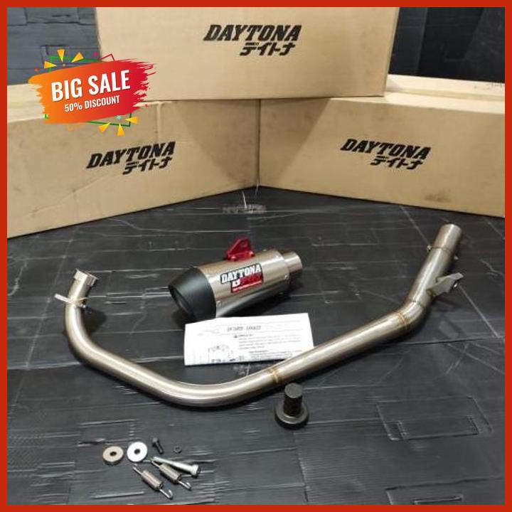 Lestari Motor2// Knalpot Daytona Racing Gp Taper Vixion Old Competition