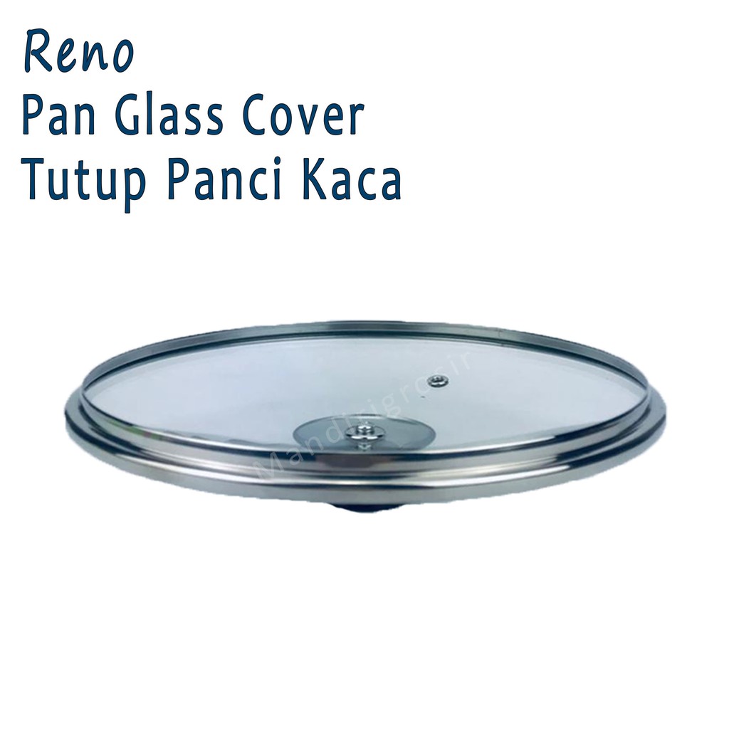 Pan Glass Cover *Reno * Tutup Panci Kaca * 28cm