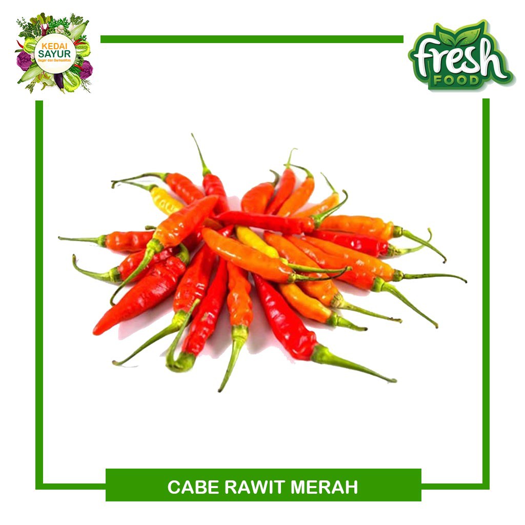 

Cabe Rawit Merah / Cabai Rawit Merah Setan 100 Gram - Gerai Sayur Segar Depok