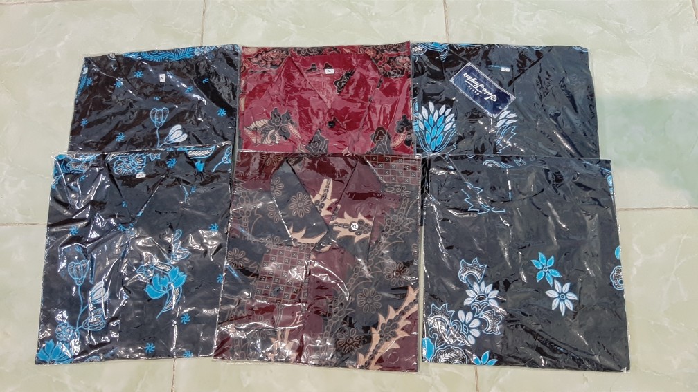 Batik Kalongan | Couple Batik Hem Dan Blouse Seragam Kantor Best Seller Terlaris