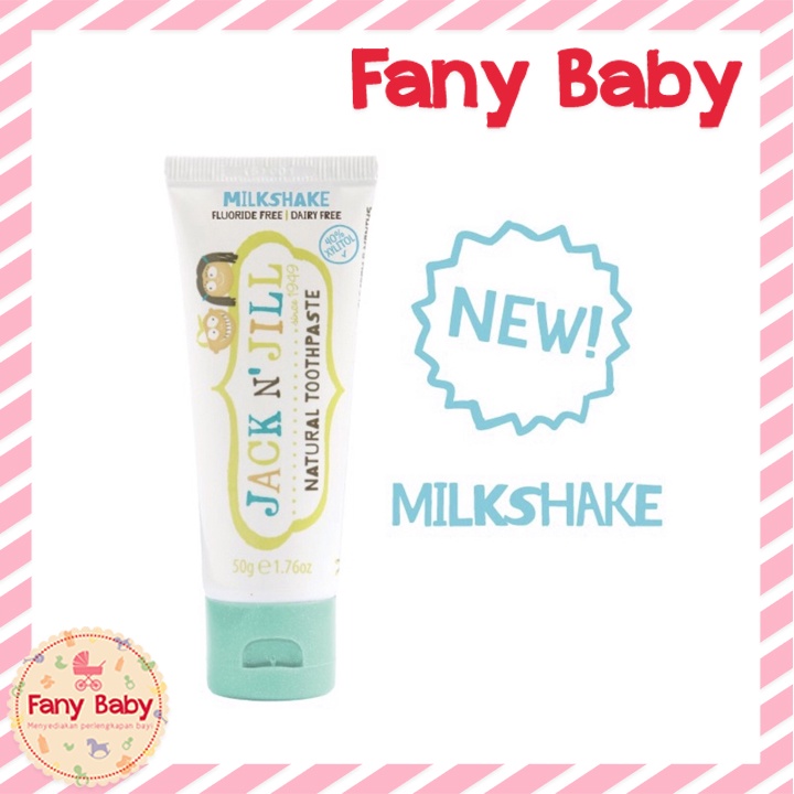 JACK N JILL PASTA GIGI MILK SHAKE 50GR