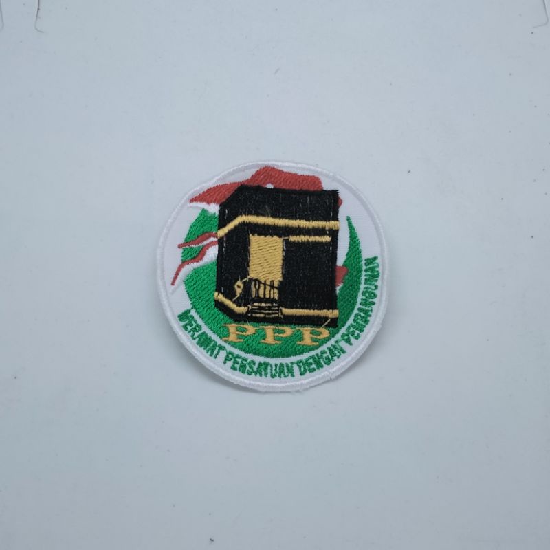 Logo Bordir Partai Persatuan Pembanguan / Logo Partai Persatuan Pembanguan / Bordir Logo Partai Pers