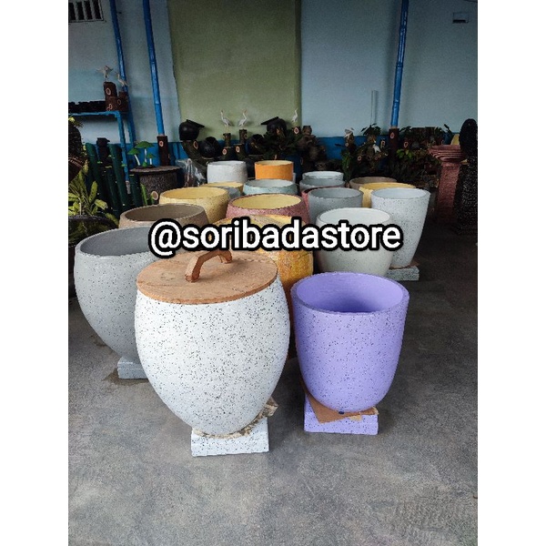 Bak Mandi Traso Batu Alam Unik dan Keren Ready Medan | Bak Traso | Bak Mandi Estetik | Gentong Air |