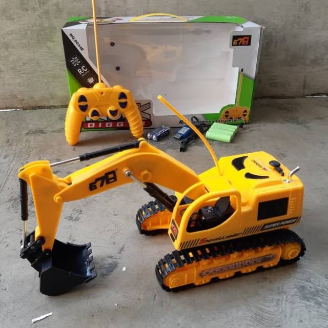 rc alat berat excavator - truck remote control - beko radio controle