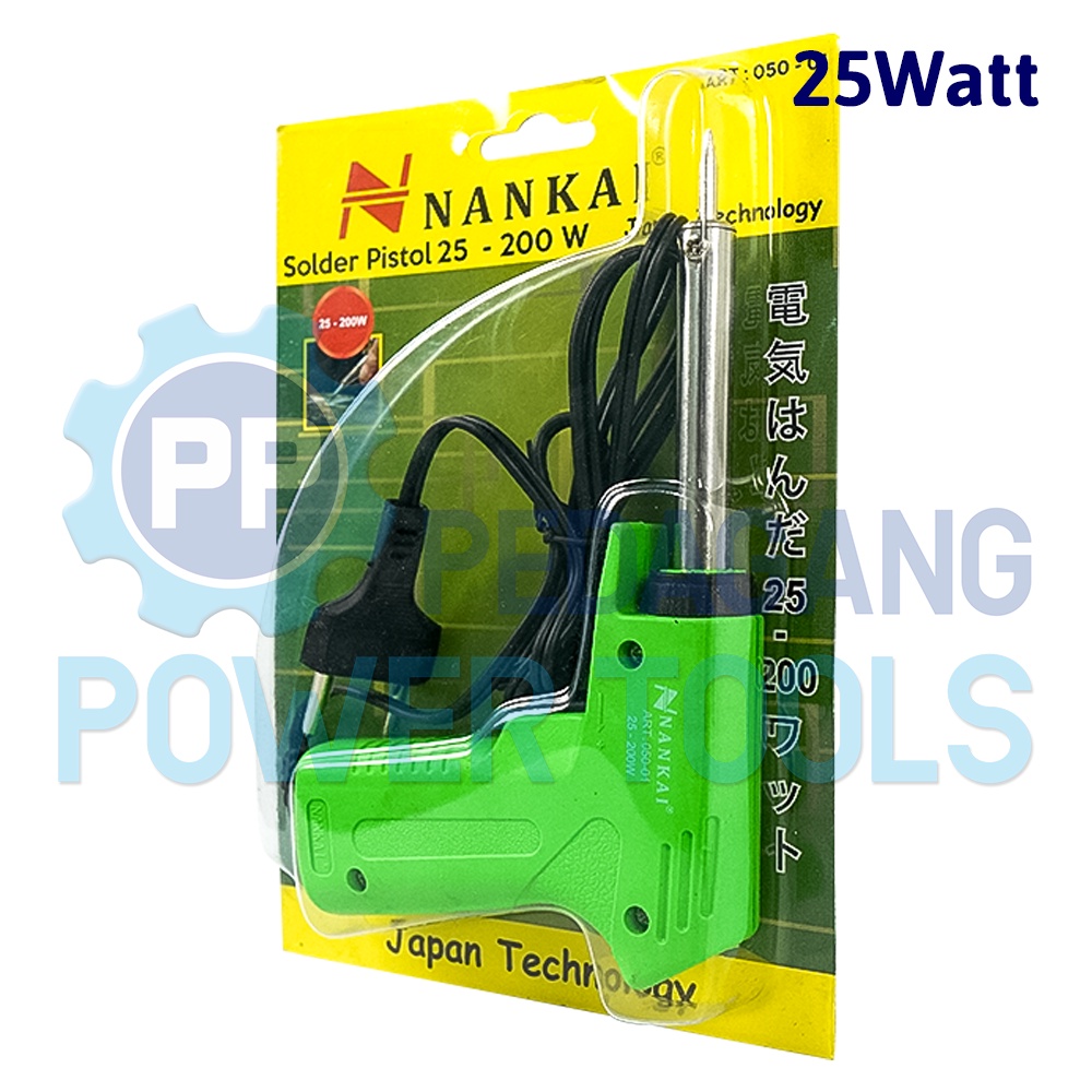 NANKAI SOLDER PISTOL 25-200 WATT LISTRIK TEMBAK PATRI SOLDERING IRON