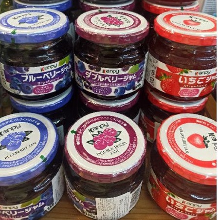 

Kanpy Strawberry Jam 300g / Kanpy Blueberry Jam 300g / Kanpy Double Blueberry 300g