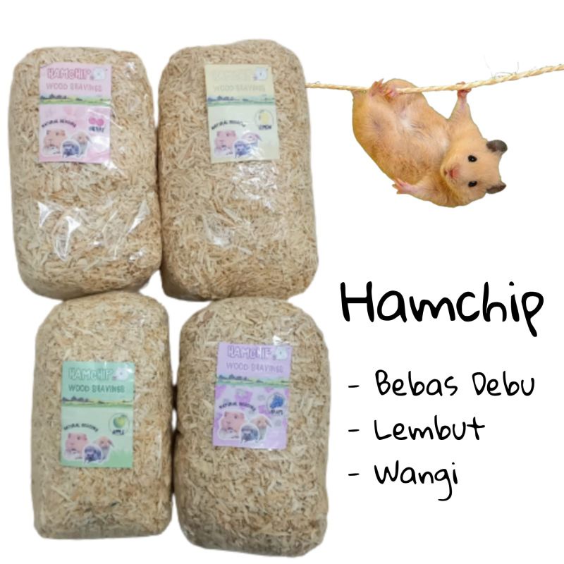 Hamchip Serbuk Kayu Wangi Premium Bebas Debu