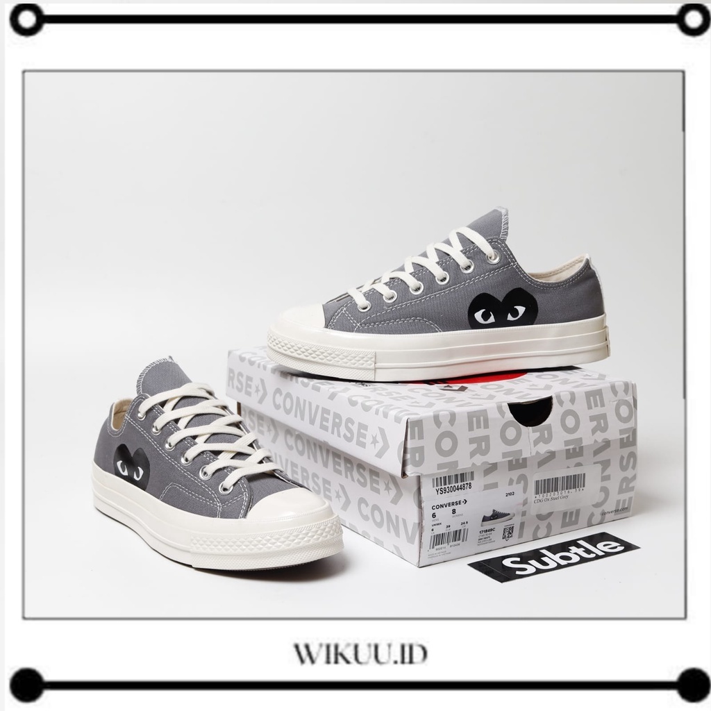 converse cdg gray