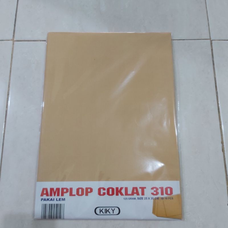 

Amplop Coklat KIKY 310 Pakai Lem