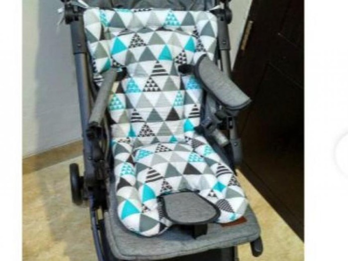 Alas Stroller Seat Pad Lubang 3 |Bantalan Tatakan Duduk Stroll