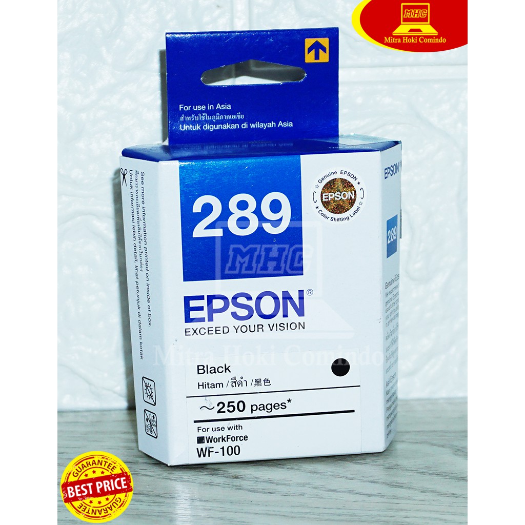 Tinta Cartridge Epson 289 Original Black printer Epson WF-100