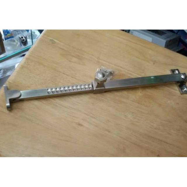 Lamskar jendela stainless penahan jendela hak angin di putar