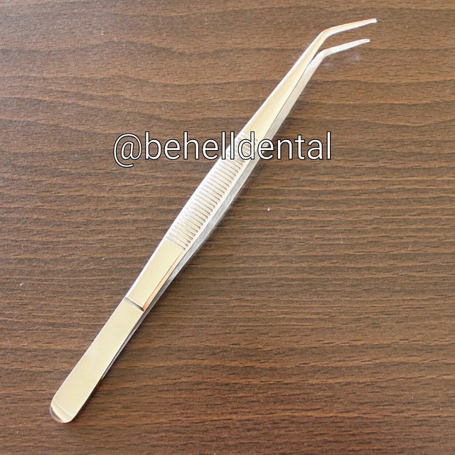 BEHELLDENTAL - PINSET  ORTHO BEHEL -  TWEEZER DENTAL PENJEPIT JEPITAN JEPIT SS STAINLESS STEEL - INSTRUMENT INSTRUMEN DOKTER GIGI ANTI KARAT