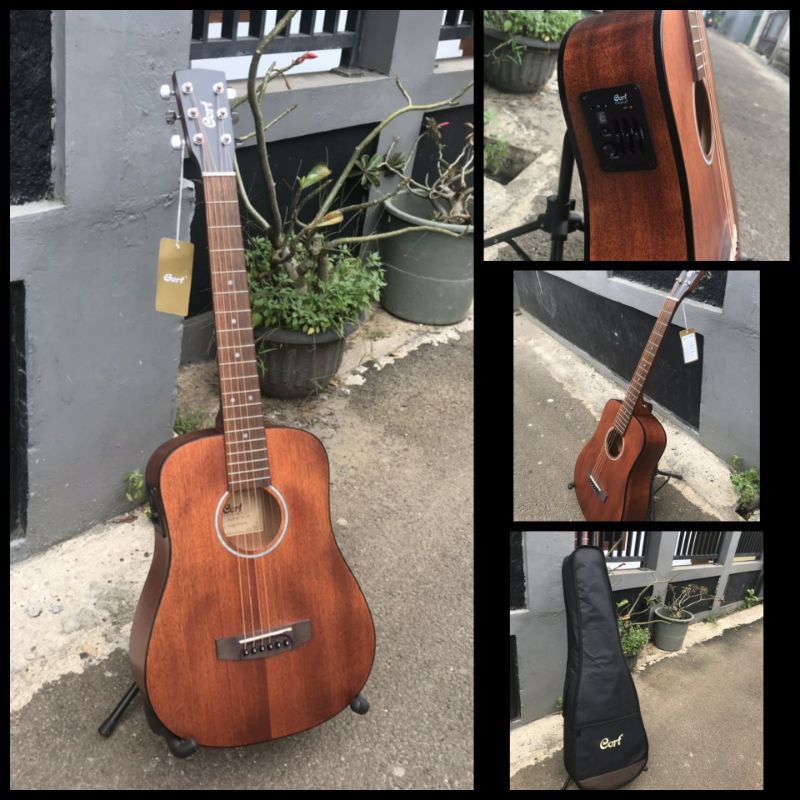 Akustik Elektrik 3/4 Cort AD Mini ME OP like new