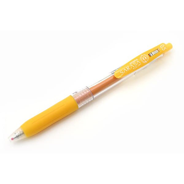 

Pulpen Gel - Pulpen Sarasa - Ballpoint Zebra SARASA Clip Gel 0,5 - Yellow