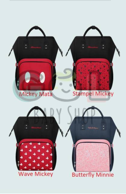 NEW PROMO TAS DIAPER BAG MICKEY MOUSE SERIES