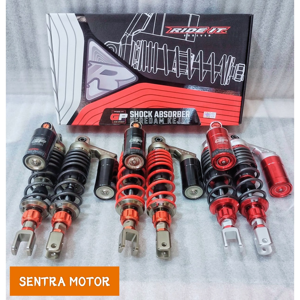 Shock Tabung Aerox 155 NMAX New Ride-it GP 299 Pro Series Rebound - Shockbreaker Aerox 155 GP 299 Re