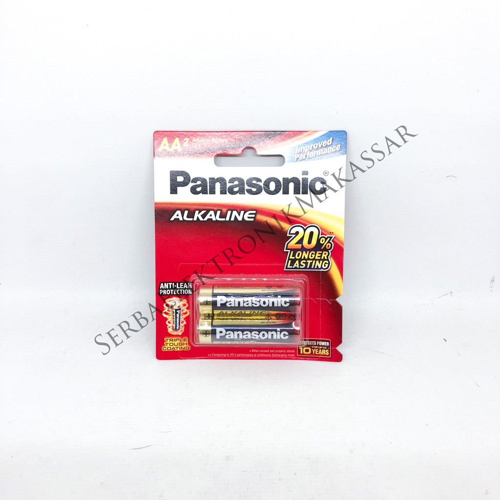 Gosend Grab Only Baterai Batt Panasonic Alkaline AA AAA isi 2pcs