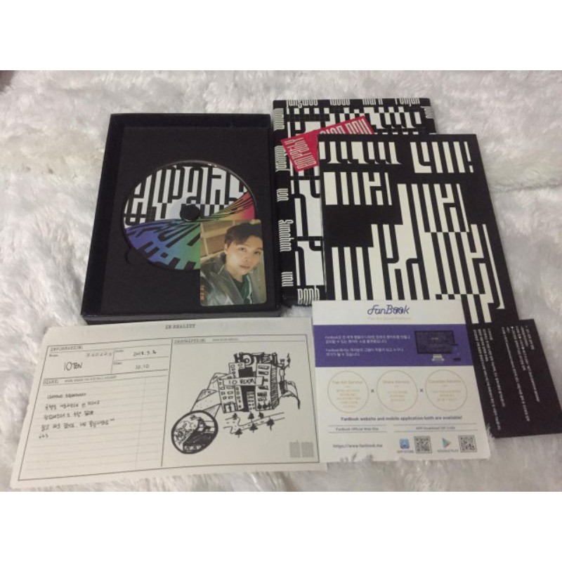 [BOOKED] Album Empathy NCT 2018 Reality Version Photocard PC JONNY Diary TEN Unsealed