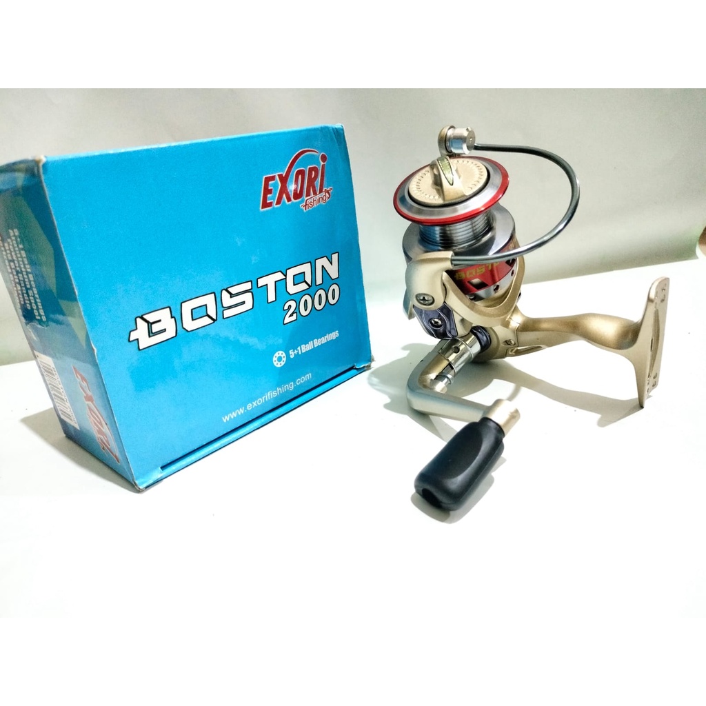 REEL EXORI BOSTON 2000 5+1 BALL BEARING, SPINNING (ORIGINAL)