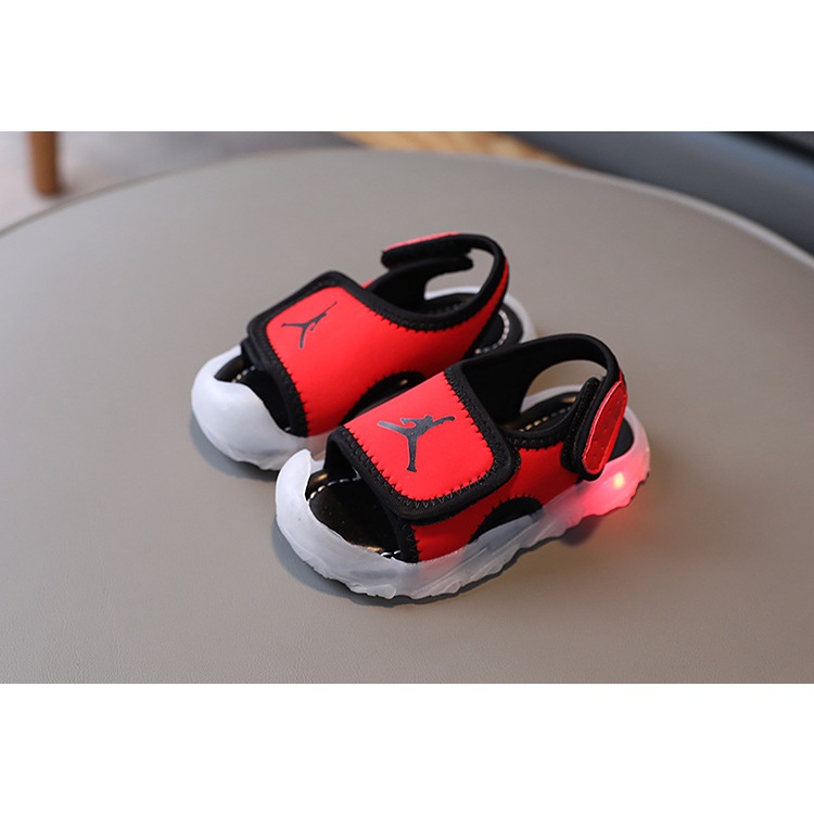 Chubby Glory SH21102 Bisa COD Sepatu sendal Fashion lampu LED Sendal Cipung sepatu Sendal Gunung 6 bulan sampai 4 tahun Sendal Anak Import sendal lampu anak Sendal anak laki laki sendal gunung anak laki laki Size 15-25