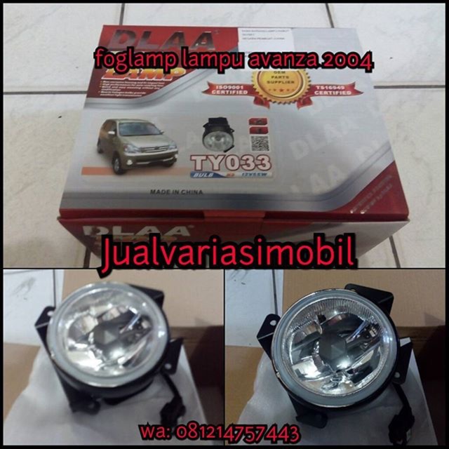 Foglamp lampu avanza 2004
