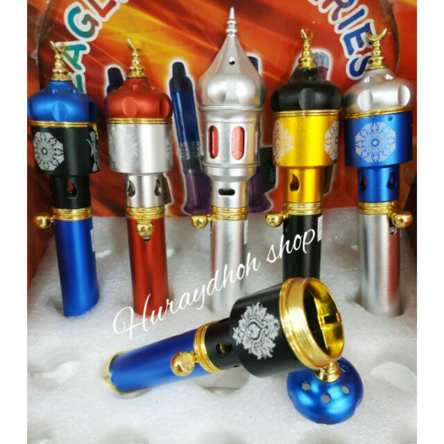 Pen Bukhur Portable B Bakaran Bukhur Elektrik Gas Tempat Bakar Bukhur Unik
