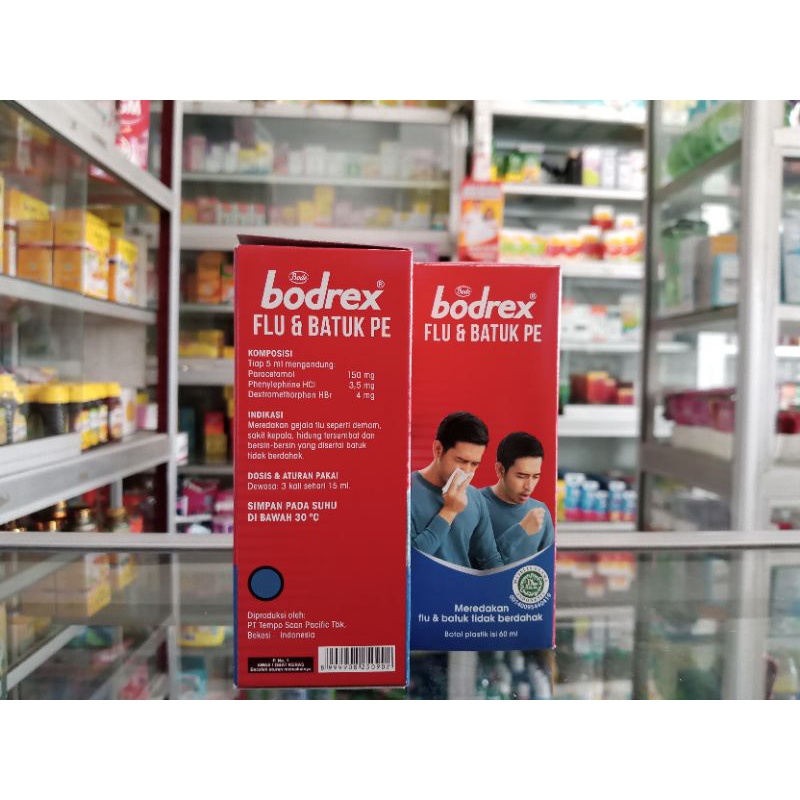 BODREX FLU &amp; BATUK SIRUP 60 ml | Obat Flu &amp; Batuk Tidak Berdahak