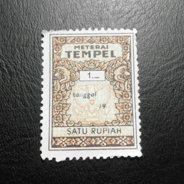 

Materai/Meterai 1 Rupiah Tahun 1960 s.d 1970 (Original) #002