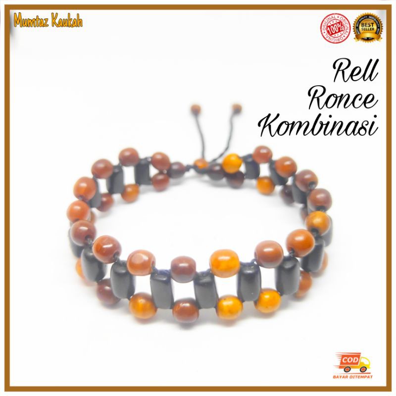 Gelang kaukah rel ronce kombinasi ori / gelang kaokah / gelang koka / gelang kokka / gelang kaoka