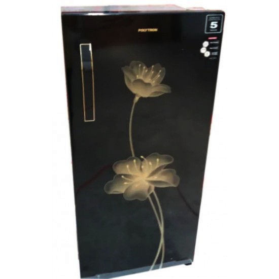 POLYTRON PRX 181 X BLACK METAL KULKAS 1 PINTU 180 LT LITER PRX181