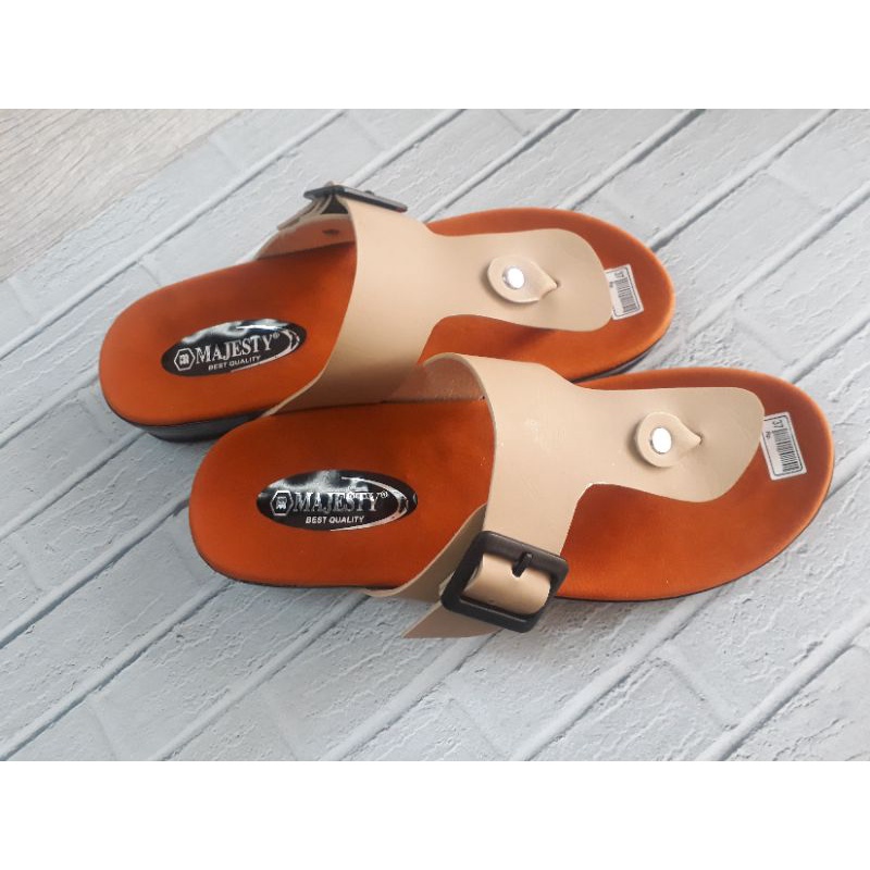 Sandal Wanita Kekinian Slip Slop Jepit Japit Birken Sendal Cewek Santai Casual