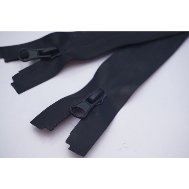 RESLETING ZIPPER WATERPROOF 1 PAK PANJANG 65 CM/ 70CM/ 75CM/ 80CM  BAHAN PU KUALITAS TERBAIK
